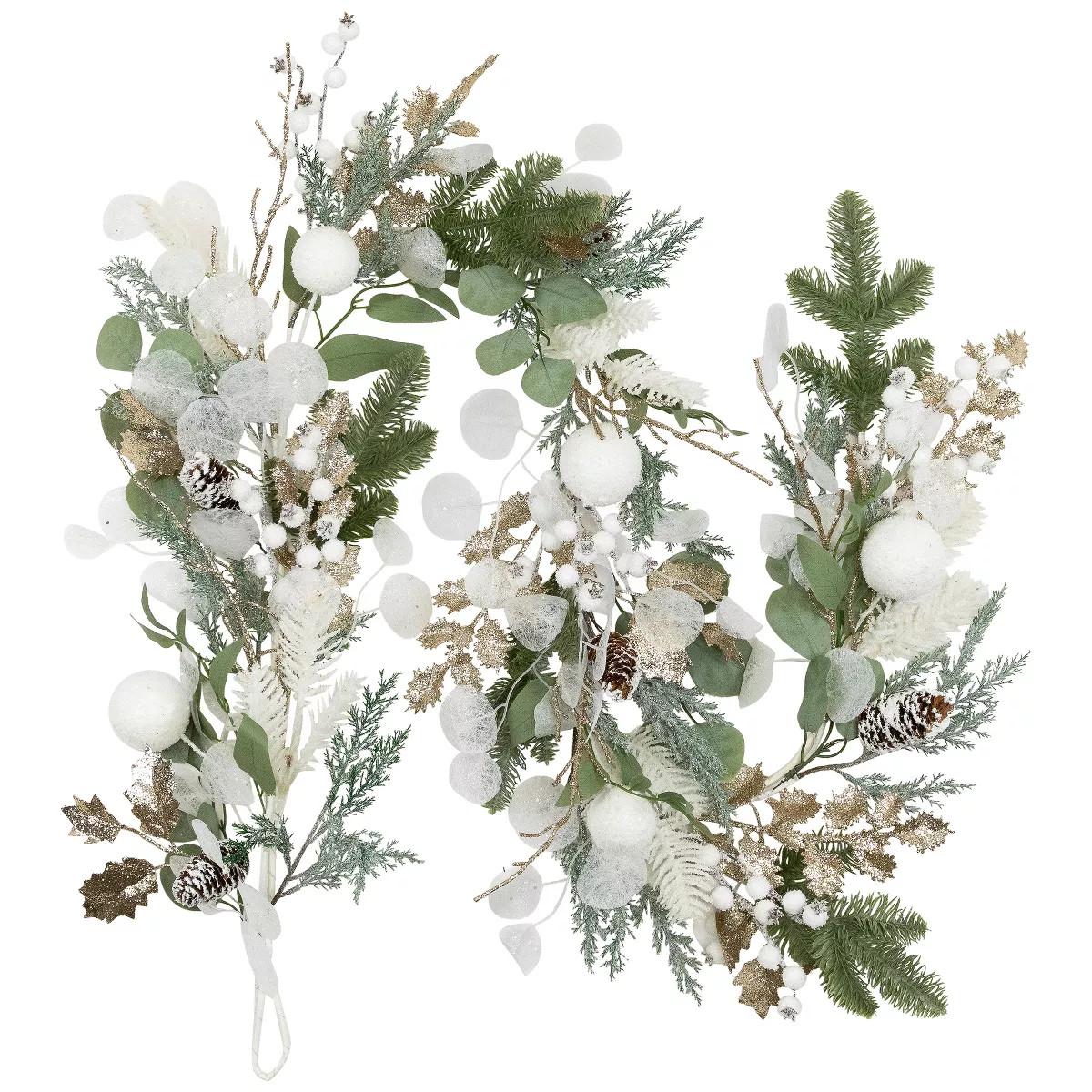 Northlight Mixed Winter Foliage Artificial Christmas Garland- 6' x 8" - Unlit | Target
