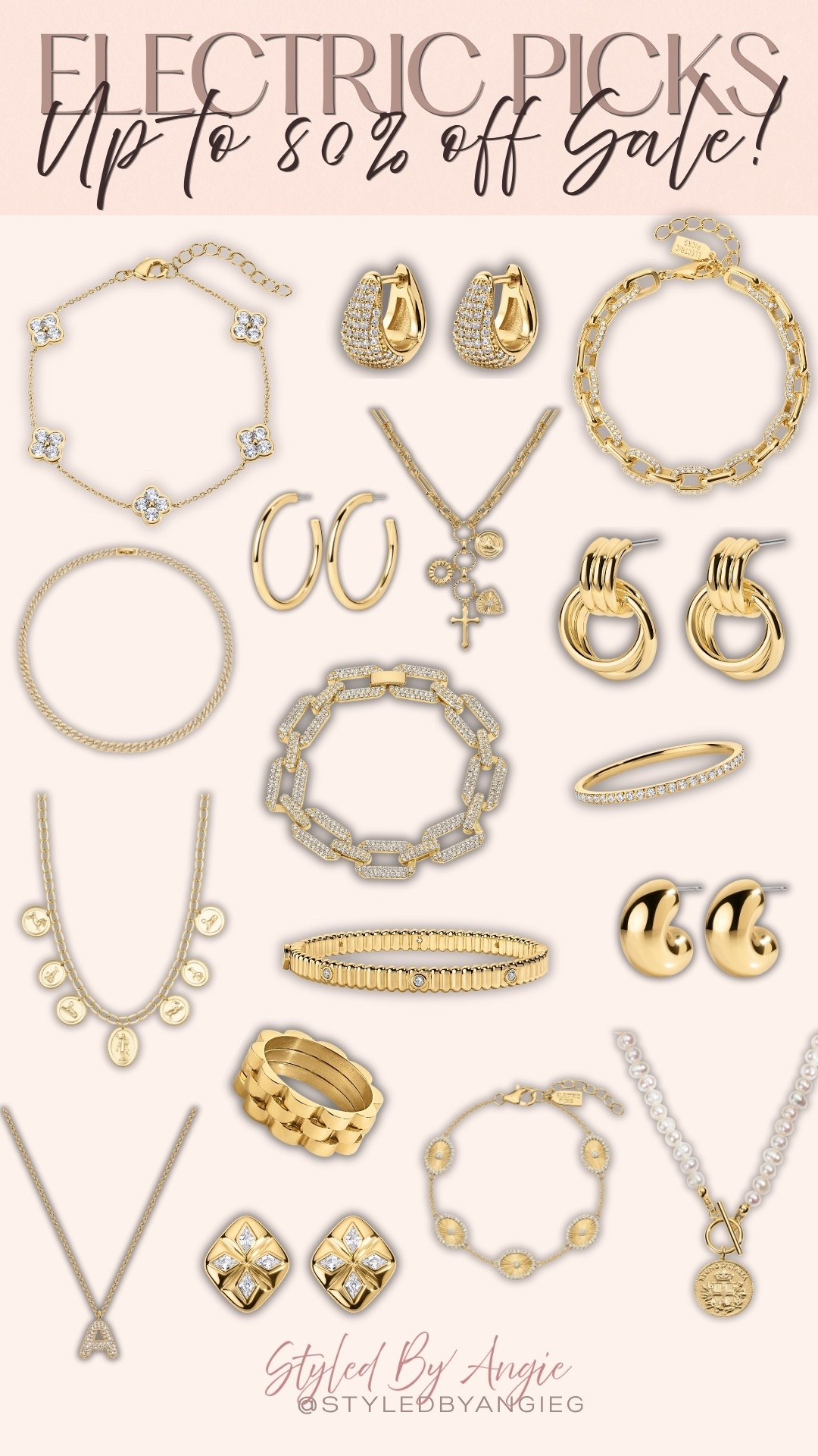 Electric Picks accessories up to 80% off 😍 Such good finds at an even better price!

electric picks, jewelry sale, accessories sale, affordable jewelry, jewelry deals, 80% off, fashion accessories