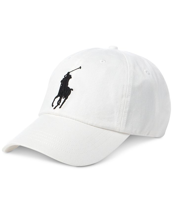 Polo Ralph Lauren Men's Big Pony Chino Sports Hat & Reviews - Hats, Gloves & Scarves - Men - Macy... | Macys (US)