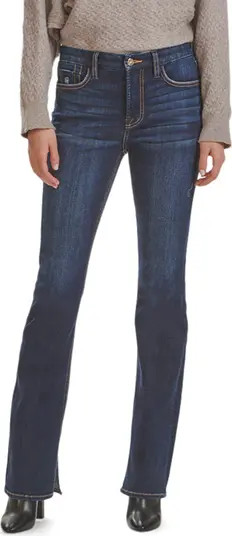 JEN7 by 7 For All Mankind Side Slit Slim Bootcut Jeans | Nordstrom | Nordstrom