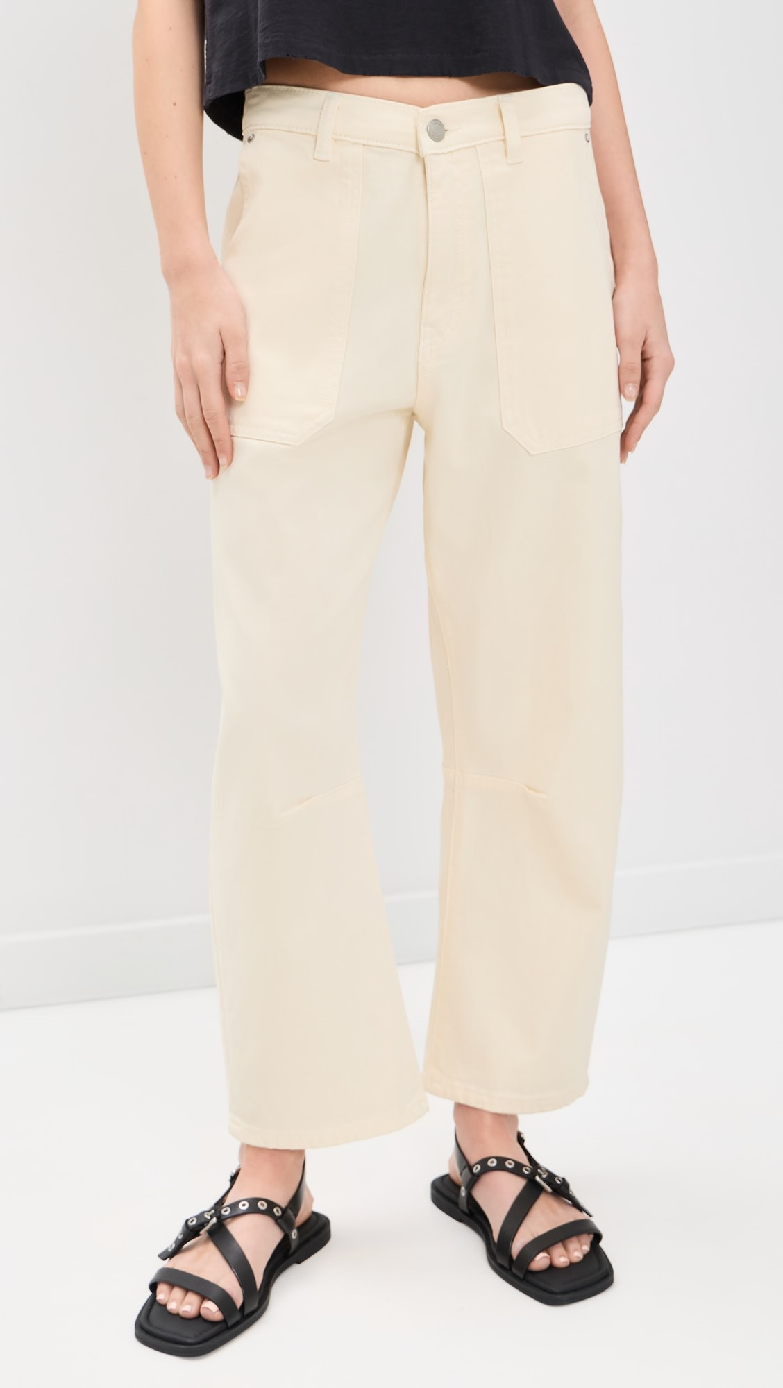 Bilie Easy Barrel High Rise Pants | Shopbop