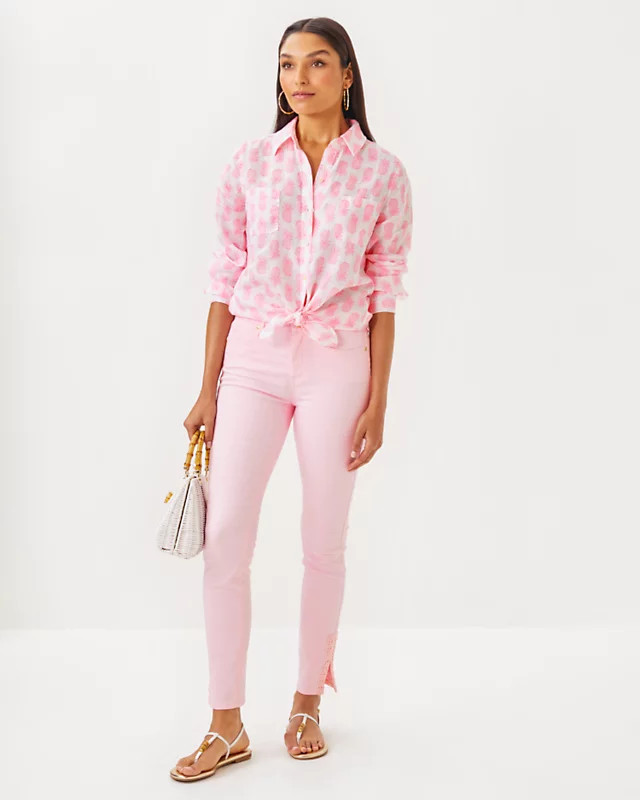 29" South Ocean High Rise Skinny Jean | Lilly Pulitzer | Lilly Pulitzer