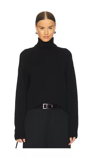 by Marianna Ronny Turtleneck Sweater in Black | Revolve Clothing (Global)