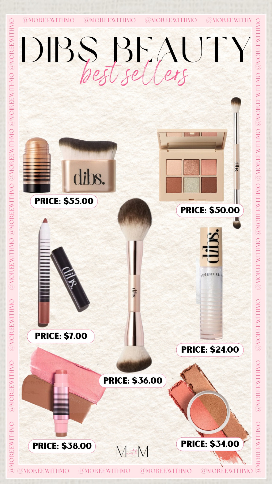 My favorite Dibs beauty products are on sale! I have combination skin, and LOVE the way their makeup stays put on my skin all day! These products are my tried and true, and will forever be in my makeup bag! Get 20% off from May 16th to May 19th.

Makeup Routine
Beauty Essentials
Sale alert
Dibs Beauty
Moreewithmo

#LTKSaleAlert #LTKFindsUnder100 #LTKBeauty