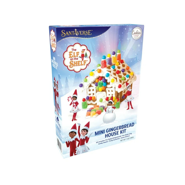 The Elf on the Shelf Mini Gingerbread House Kit, 7 oz | Walmart (US)