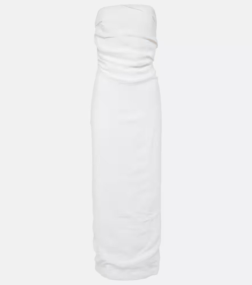 Tove Bridal Sabella linen maxi dress | Mytheresa (US/CA)