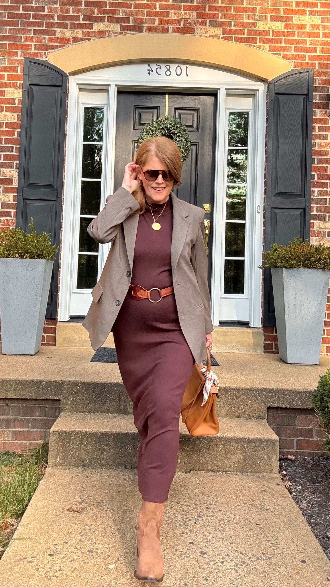 One knit dress, styled 3 ways. Which color combo is your fave?

#LTKMidsize #LTKStyleTip #LTKOver40