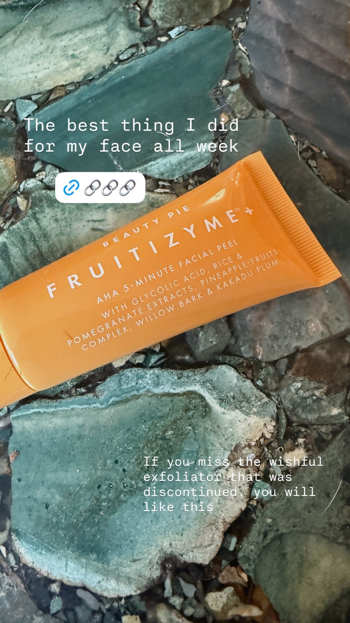 The best thing I did for my face all week  If you miss the wishful exfoliator that was discontinued, you will like this  @beautypie