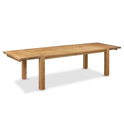 Bahama Extended Dining Table Oak - Poly and Bark | Target