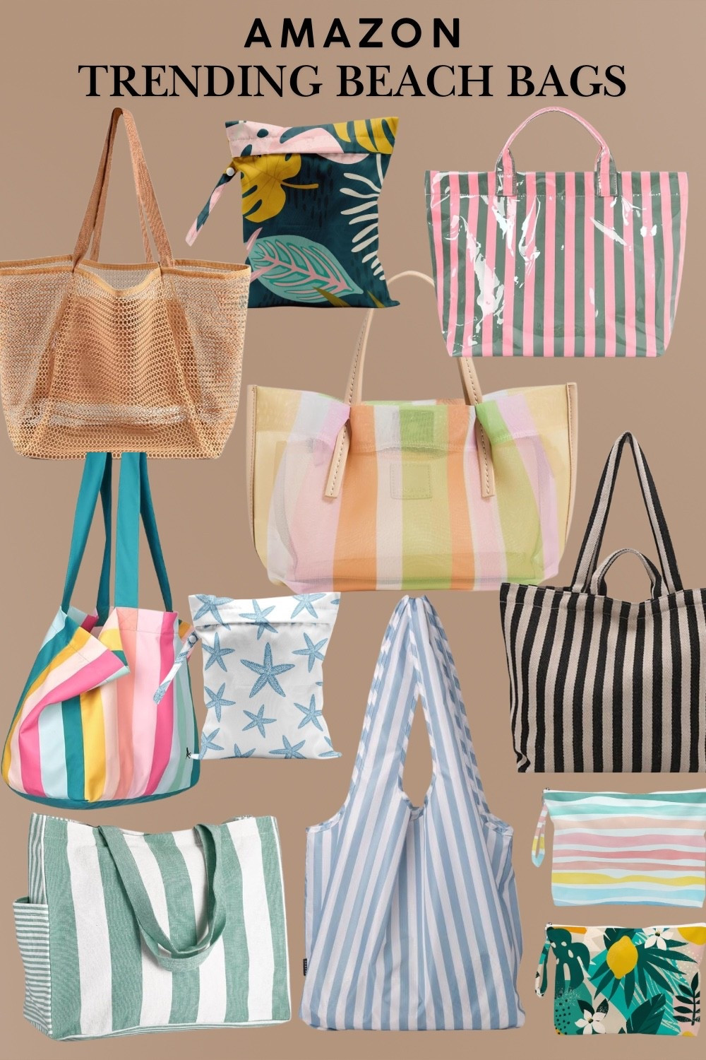 Amazon Beach Bags ☀️🌊🌴
Affordable beach bags perfect for any vacation big or small. Fun colors, varying sizes and style, and all super chic to carry all the things! 



#amazon find
#affordable finds
#beach bag
#beach tote
#waterproof totes 
#simple modern tote
#mesh tote bag
#shoulder bag
#lathe beach bags perfect
#rubber tote
#waterproof snack bag
#wet dry bag 
#striped bag
#carryall bag
#wide tote 
#travel bag
#weekender bag 
#everyday bag
#everyday beach tote 
#mothers day gift idea 
#teen gift idea
#travel bag
#travel essentials 
#vacation bag 

#LTKTravel #LTKSeasonal #LTKSwim