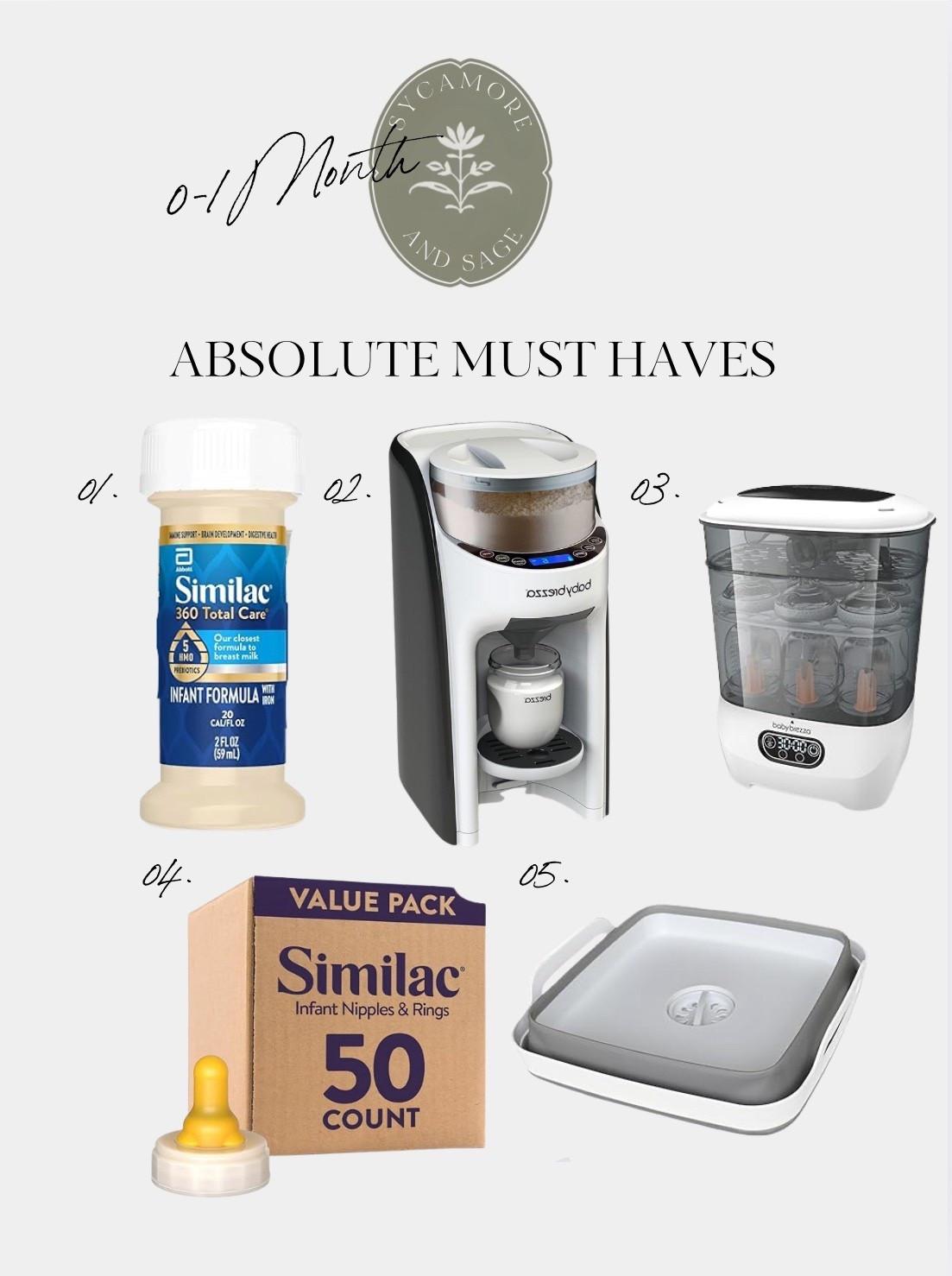 The 0–1 month stage is no joke! These are our absolute must haves that got us through labor, recovery, and those first few weeks with our little guy. Truly don’t know what we would’ve done without them! From the hospital bag to those sleepless nights at home, these items made all the difference. So glad we bought them and couldn’t recommend them more! Shop these now to be prepared for when your little one arrives!

#NewbornEssentials #PostpartumMustHaves #NewMamaLife #BabyMustHaves #LaborAndDelivery #FourthTrimester #BabyEssentials #PostpartumJourney #MomLife #NewbornLife

#LTKBaby #LTKKids #LTKBump