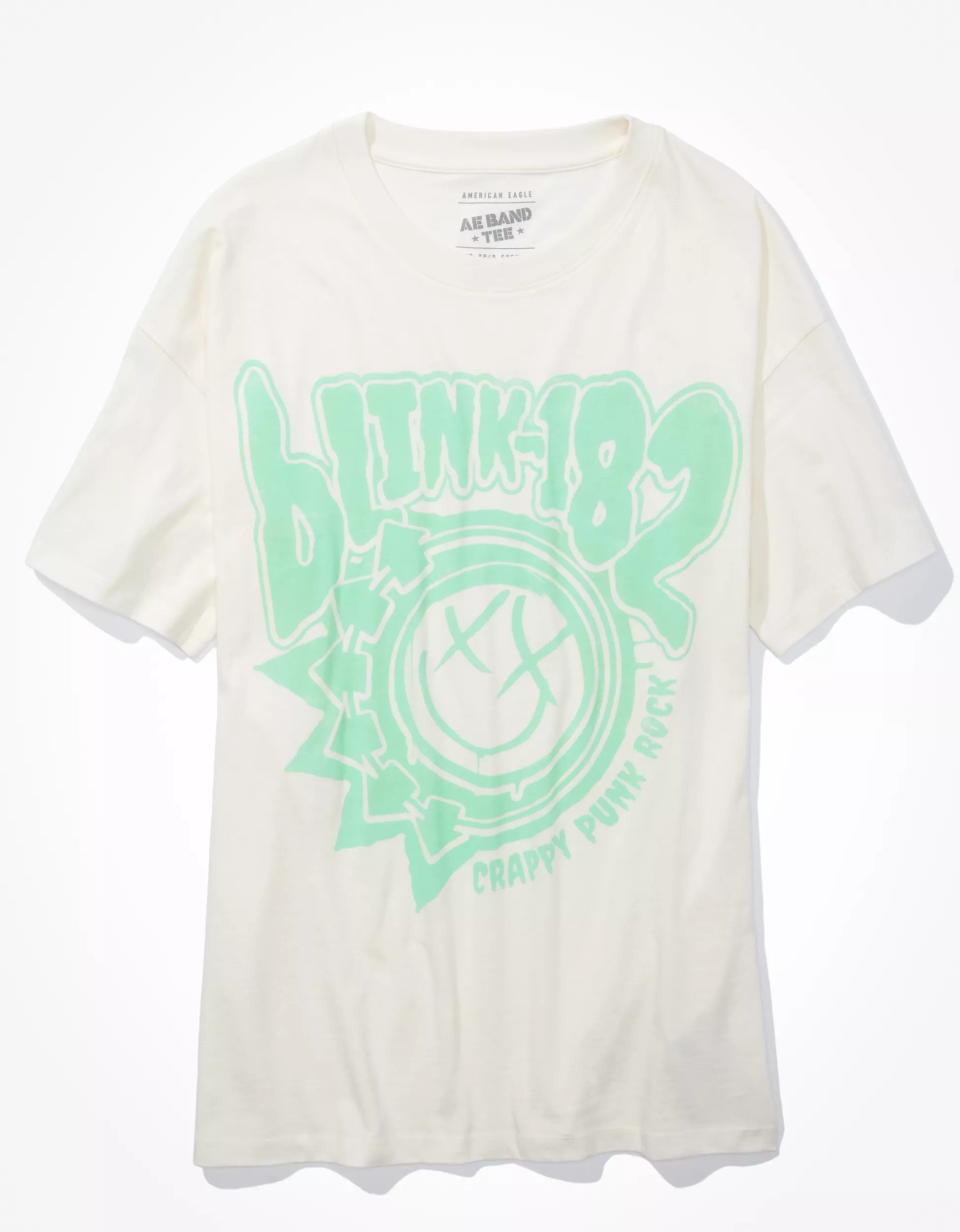 AE Oversized Blink-182 Graphic Tee | American Eagle Outfitters (US & CA)