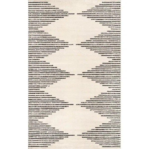 Joanne Geometric Cream Area Rug | Wayfair North America