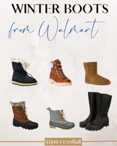 Winter boots from Walmart

Winter boots // snow boots // Walmart boots // Walmart shoes // duck boots 

#LTKunder50 #LTKSeasonal #LTKFind