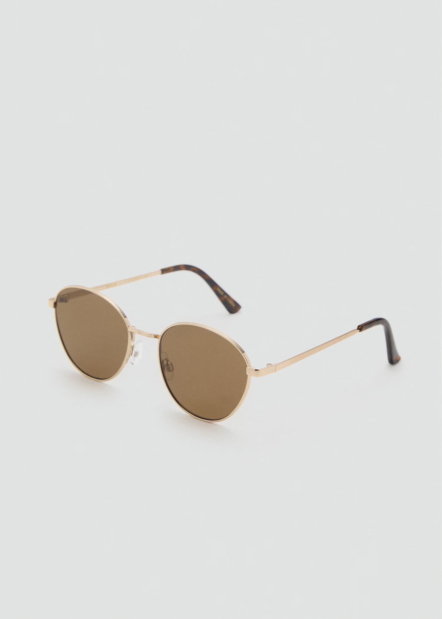 Round metal-frame sunglasses - Women | MANGO USA | Mango (US/MX/AU)
