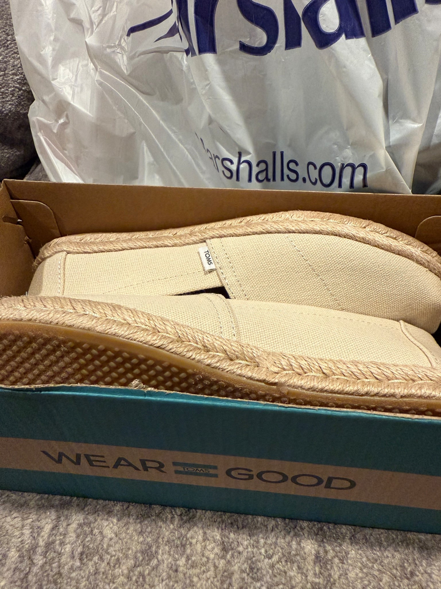 Toms 🥰 Haven’t had a pair since I was a teenager! I actually had 3 pairs in my cart online so I was shocked to see a cute pair for just $24.99 at Marshall’s 

#LTKFindsUnder50 #LTKActive #LTKStyleTip