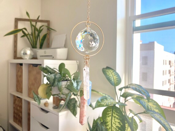 Libra Zodiac Crystal Suncatcher Crystals for Libra Birthday - Etsy | Etsy (US)