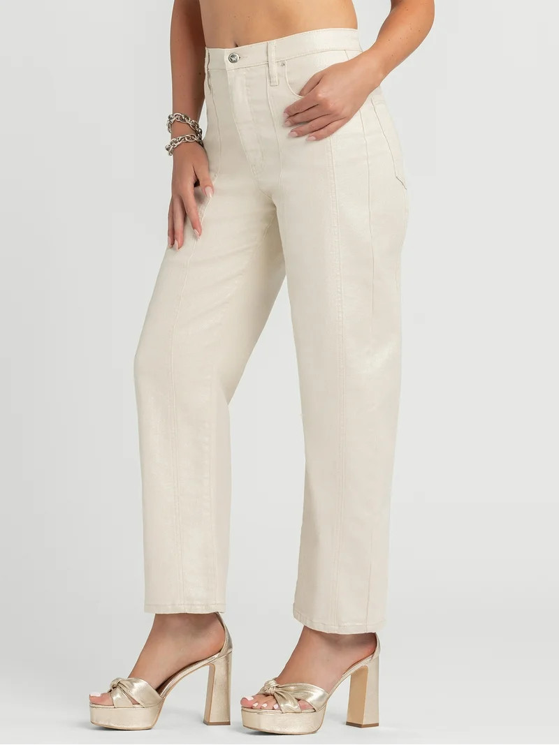 Jessica Simpson Women's and Women's Plus Myrtle Barrel Leg Jeans, Sizes 2-24W | Walmart (US)
