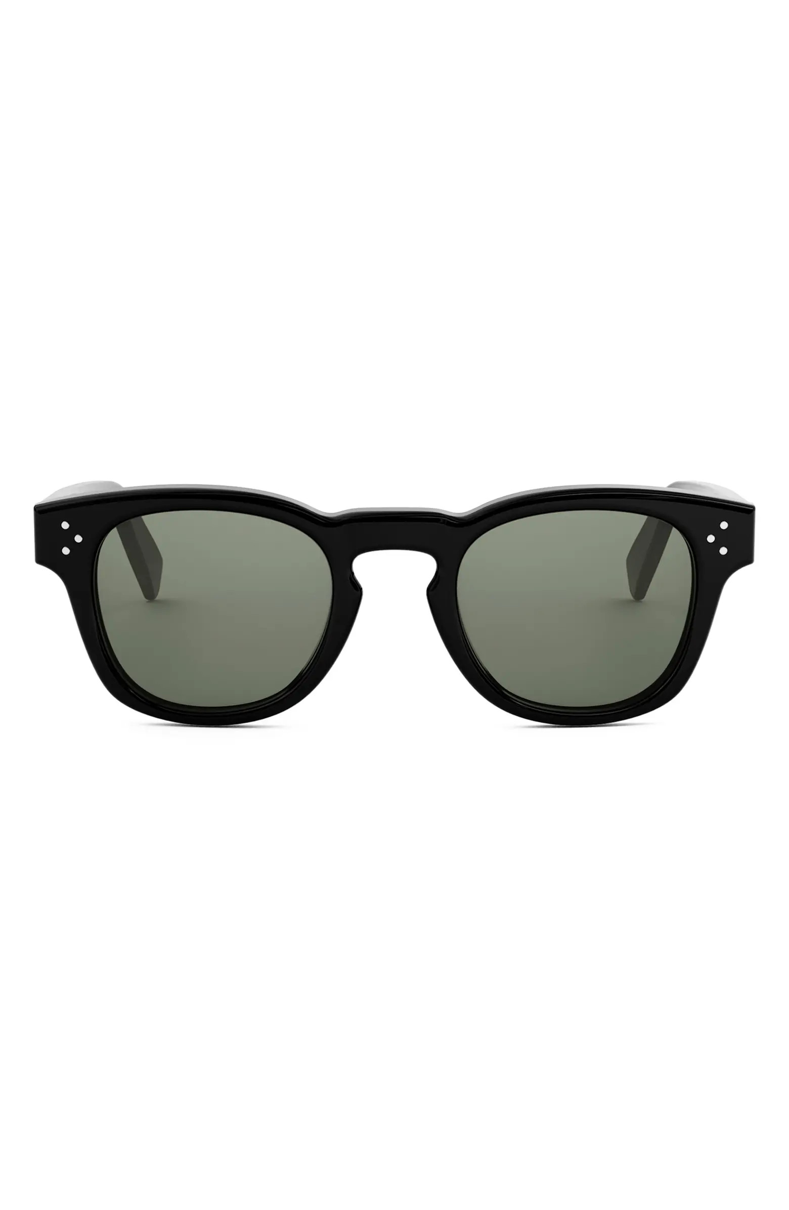 CELINE Bold 3 Dots 49mm Square Sunglasses | Nordstrom | Nordstrom