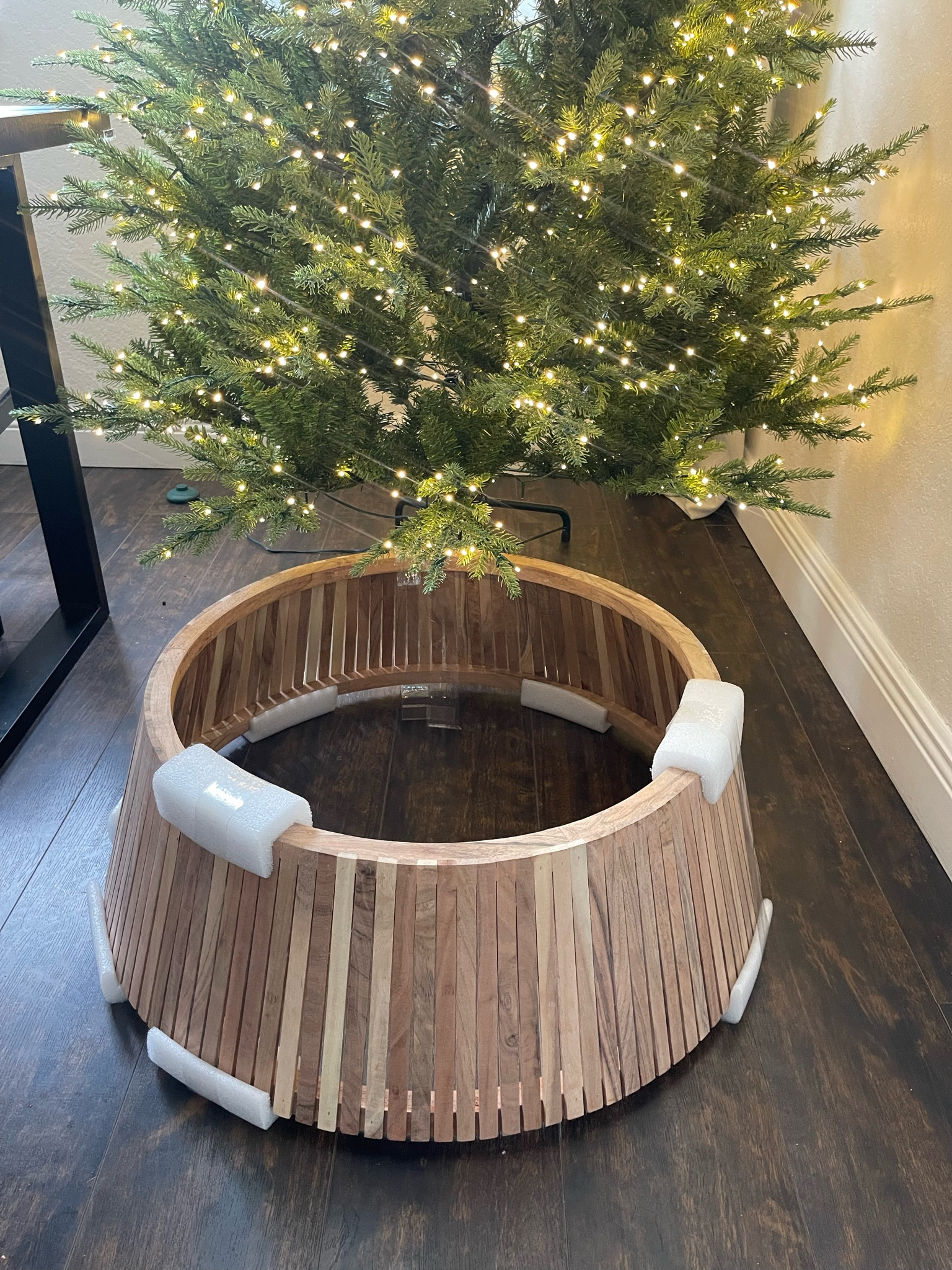 Tree collar 

#LTKSeasonal #LTKHome #LTKHoliday