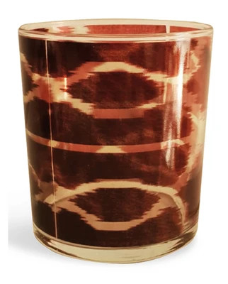 Home & Earth Les Ottomans Ikat red tumbler - Les Ottomans Ikat red tumbler | Shop.com