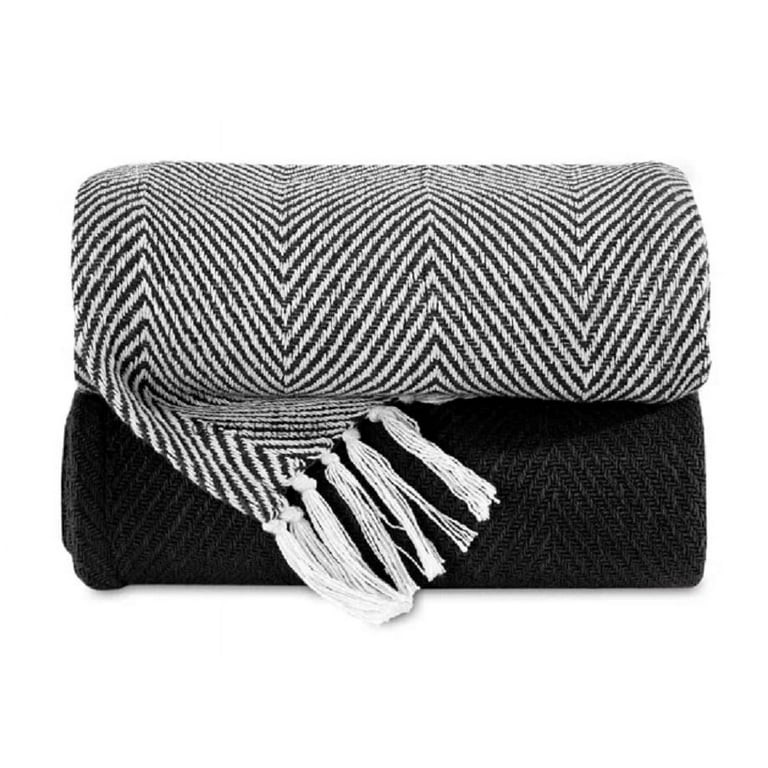 Luxurious Hand Woven Cozy Warm Combed Cotton All Season Indoor Outdoor Light Weight Fade Resistan... | Walmart (US)