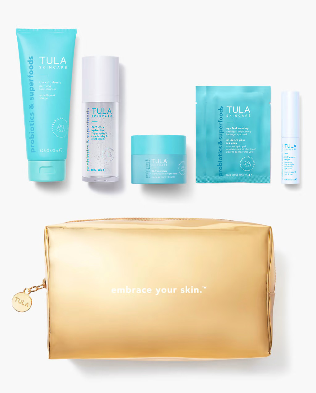 6-piece hydration kit | Tula Skincare