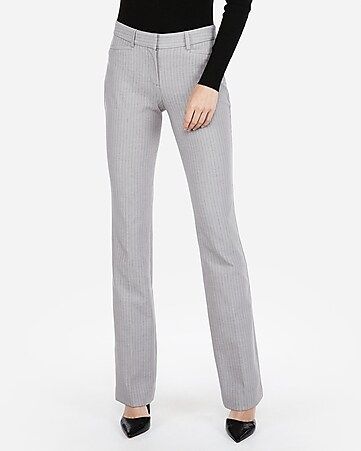 mid rise barely boot columnist pant | Express