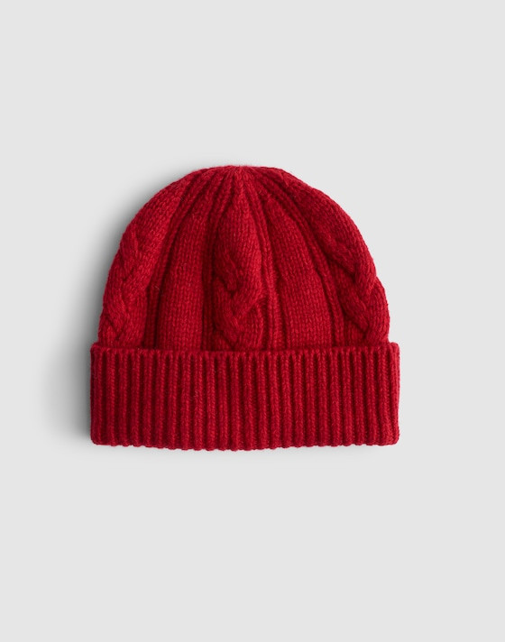 Chunky Cable-Stitch Beanie | Madewell