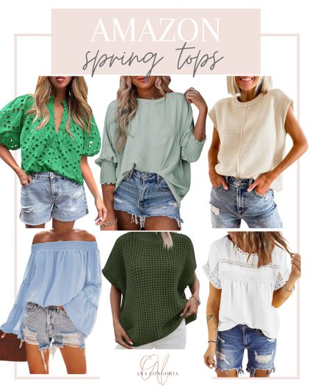 Amazon Spring Tops 


#LTKSeasonal #LTKSpringSale