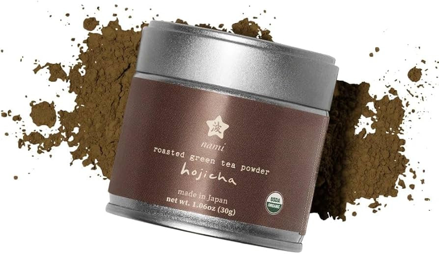 Nami Hojicha – Authentic Roasted Green Tea Powder | Smooth & Nutty Flavor | Low-Caffeine Altern... | Amazon (US)