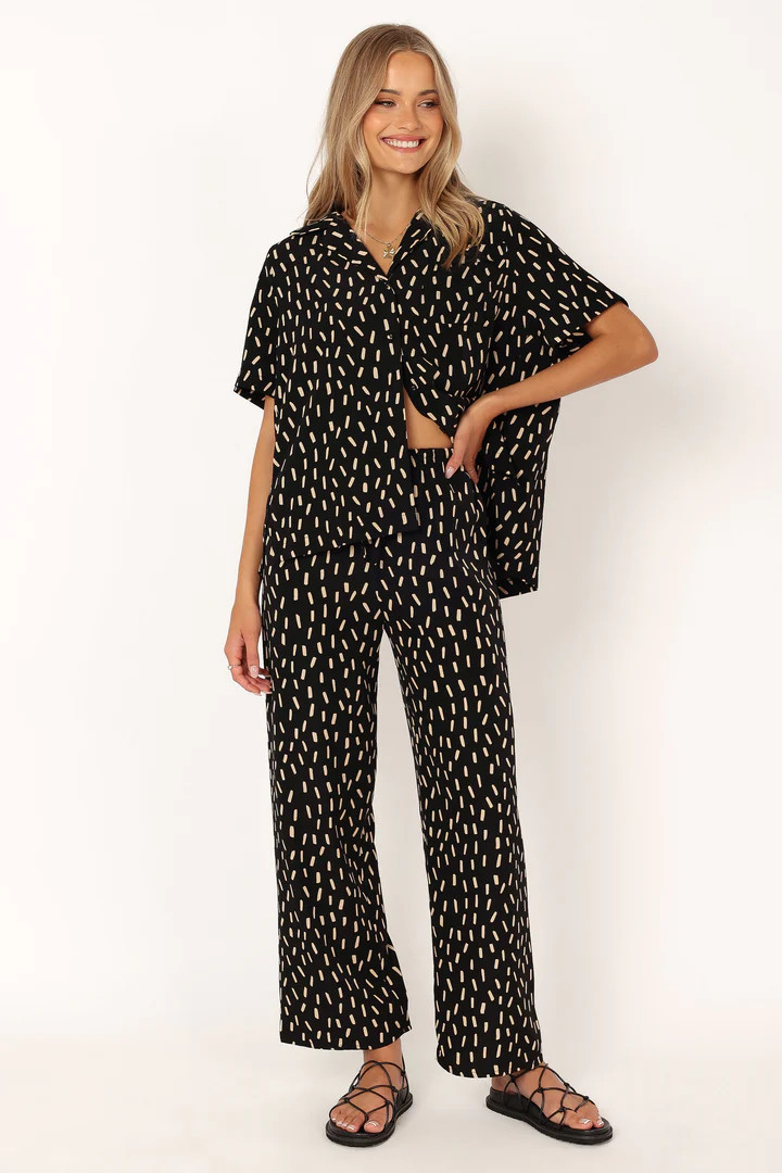 Bastian Pants - Black Beige | Petal & Pup (AU)