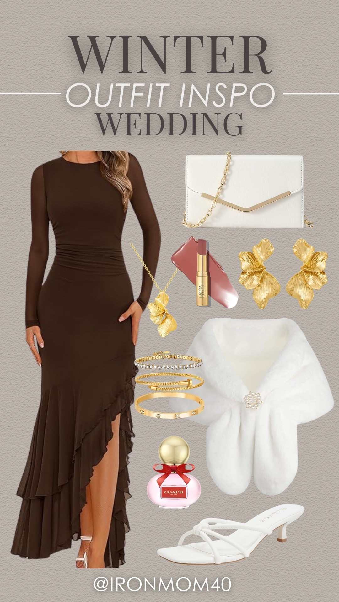 A winter wedding outfit that will keep you warm and stylish!

#LTKMidsize #LTKootd #LTKWedding