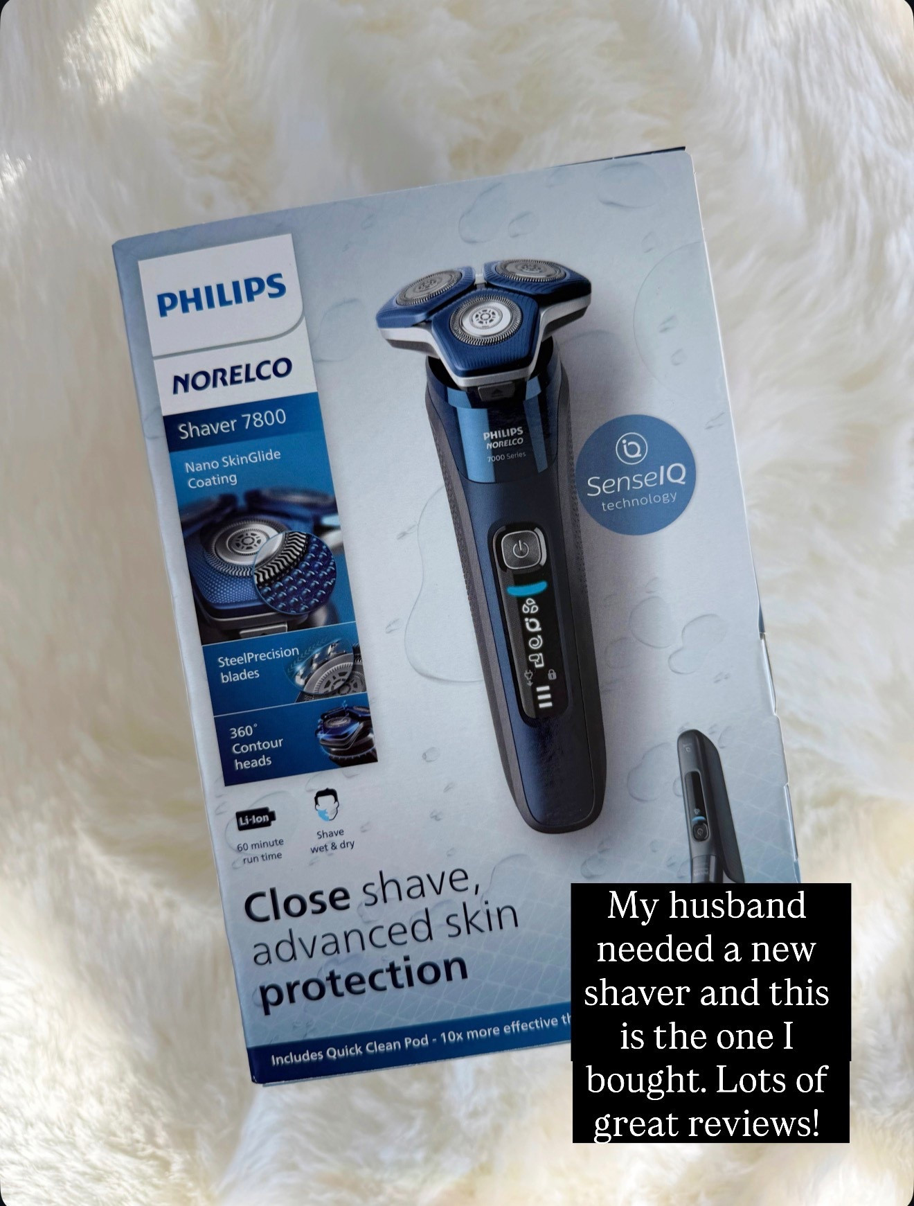 Gifts for him! My husband needed a new shaver and this is the one I got for him. Lots of great reviews so I hope he loves it! 

Gifts for him, gifts for husband, gifts for dad, gifts for son, gifts for son in law, gifts for father in law, gifts for grandson, gifts for friend, electric shaver, electric razor, rechargeable shaver, wet and dry shaver, gifts from Amazon, Amazon gifts 

#LTKMens #LTKGiftGuide #LTKSaleAlert