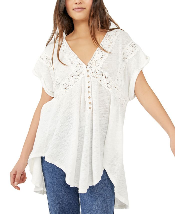 Free People Women's Way Out There Tunic & Reviews - Tops - Women - Macy's | Macys (US)