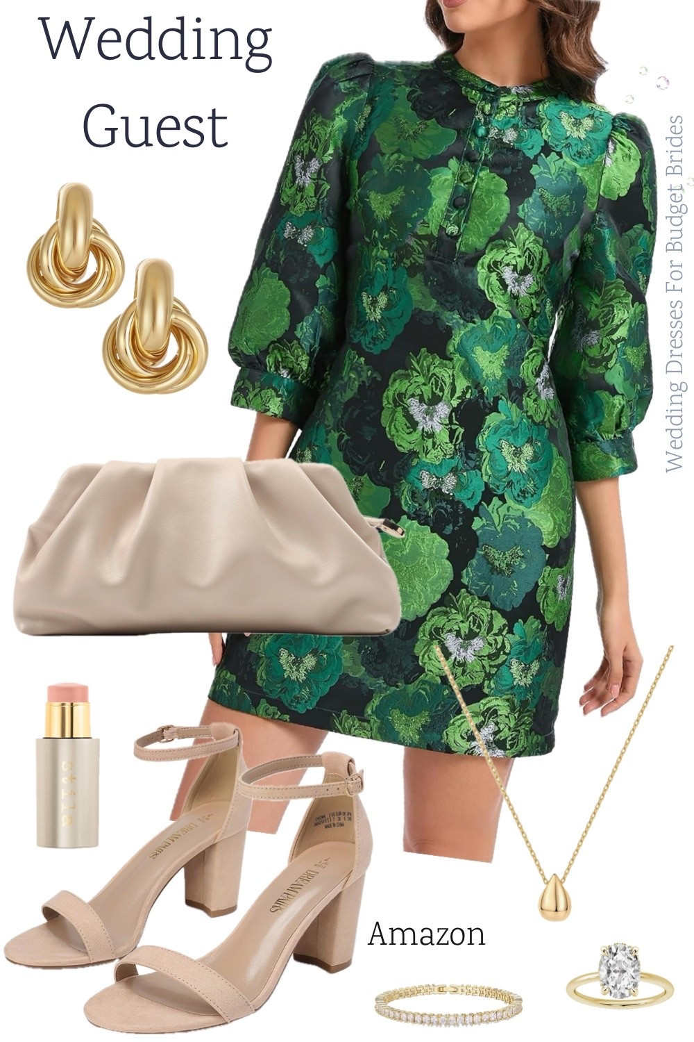 Fall wedding guest outfit. Green cocktail dress and accessories on Amazon. 

Date night outfits, outdoor wedding, back yard wedding, special occasion dress, cocktail dress, semi formal wedding guest dress, party dress, event dress, wedding guest dress fall, fall outfits, fall dresses.

#LTKWedding #LTKSeasonal