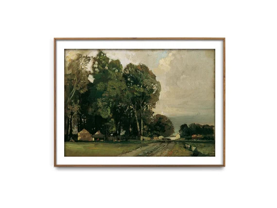 Digital antique landscape painting Instant download art fine | Etsy | Etsy (CAD)