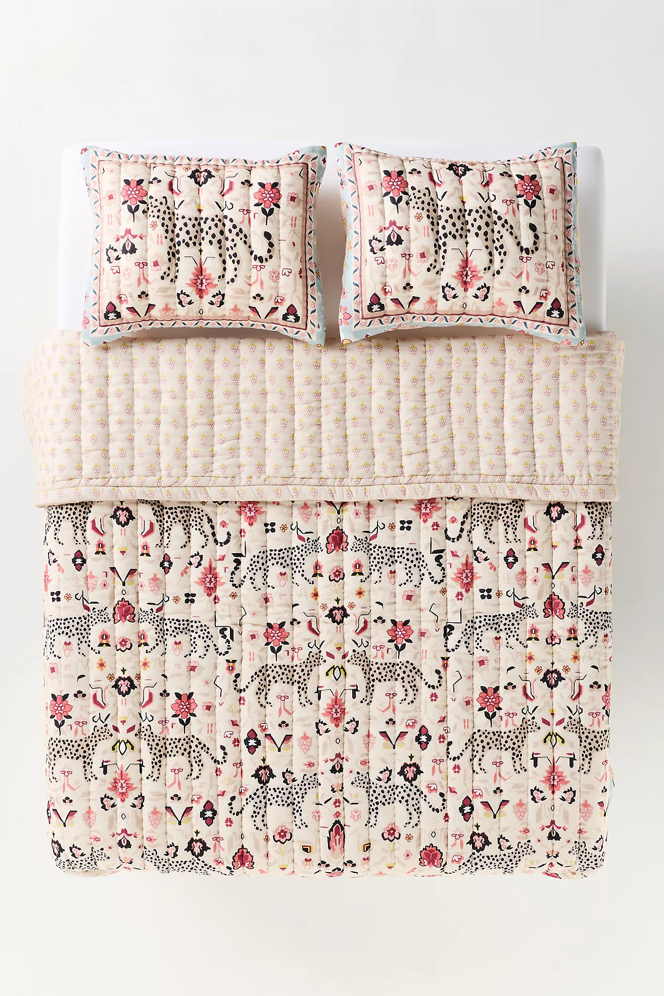 100% Cotton Voile Printed Quilt Collection | Anthropologie (US)