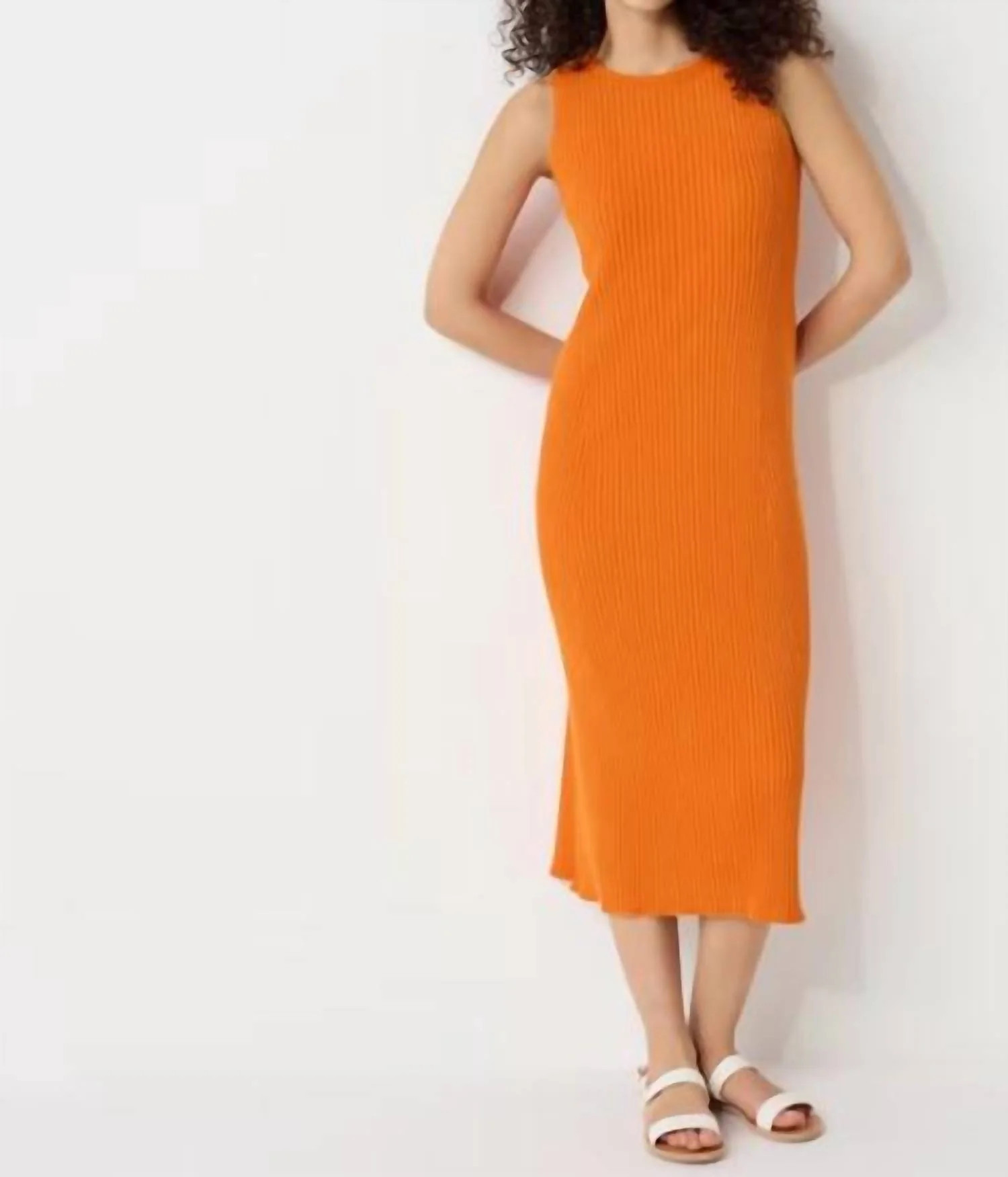 Ken Dress Tangelo In Orange | Shop Simon