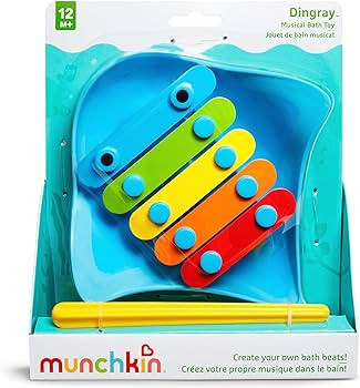 Munchkin® Dingray™ Xylophone Musical Baby and Toddler Bath Toy | Amazon (US)