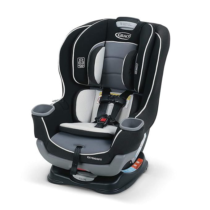 Amazon.com : Graco Extend2Fit Convertible Car Seat, Ride Rear Facing Longer with Extend2Fit, Goth... | Amazon (US)