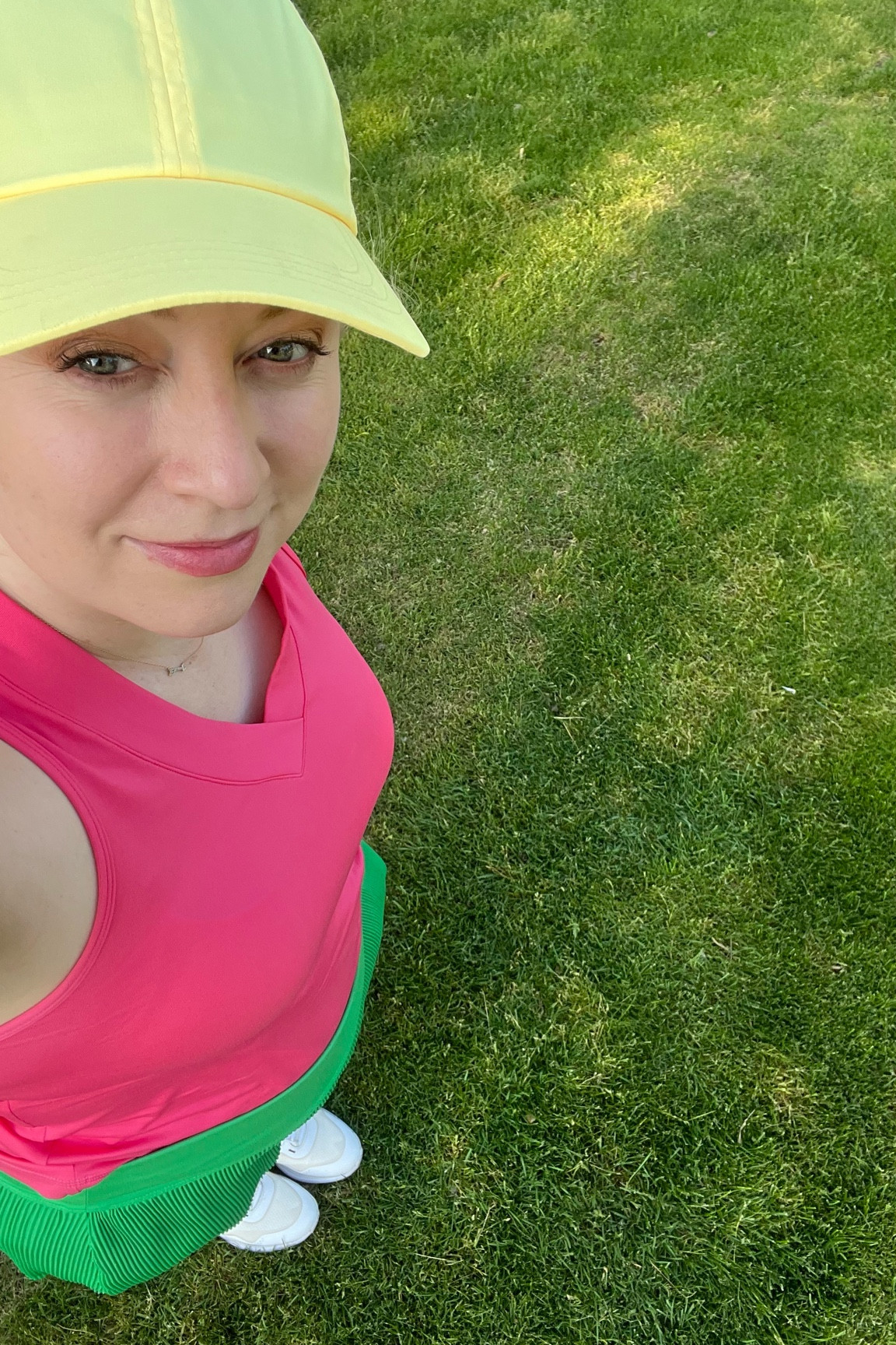 Golf ootd. Top is Sophiabella  