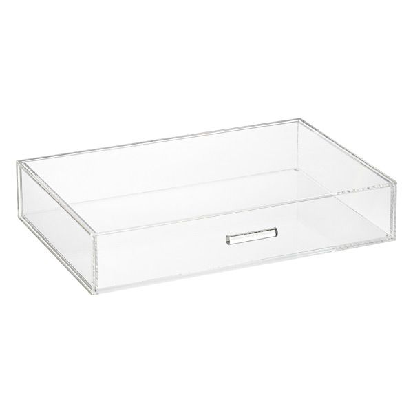 Luxe Acrylic Modular Drawer | The Container Store