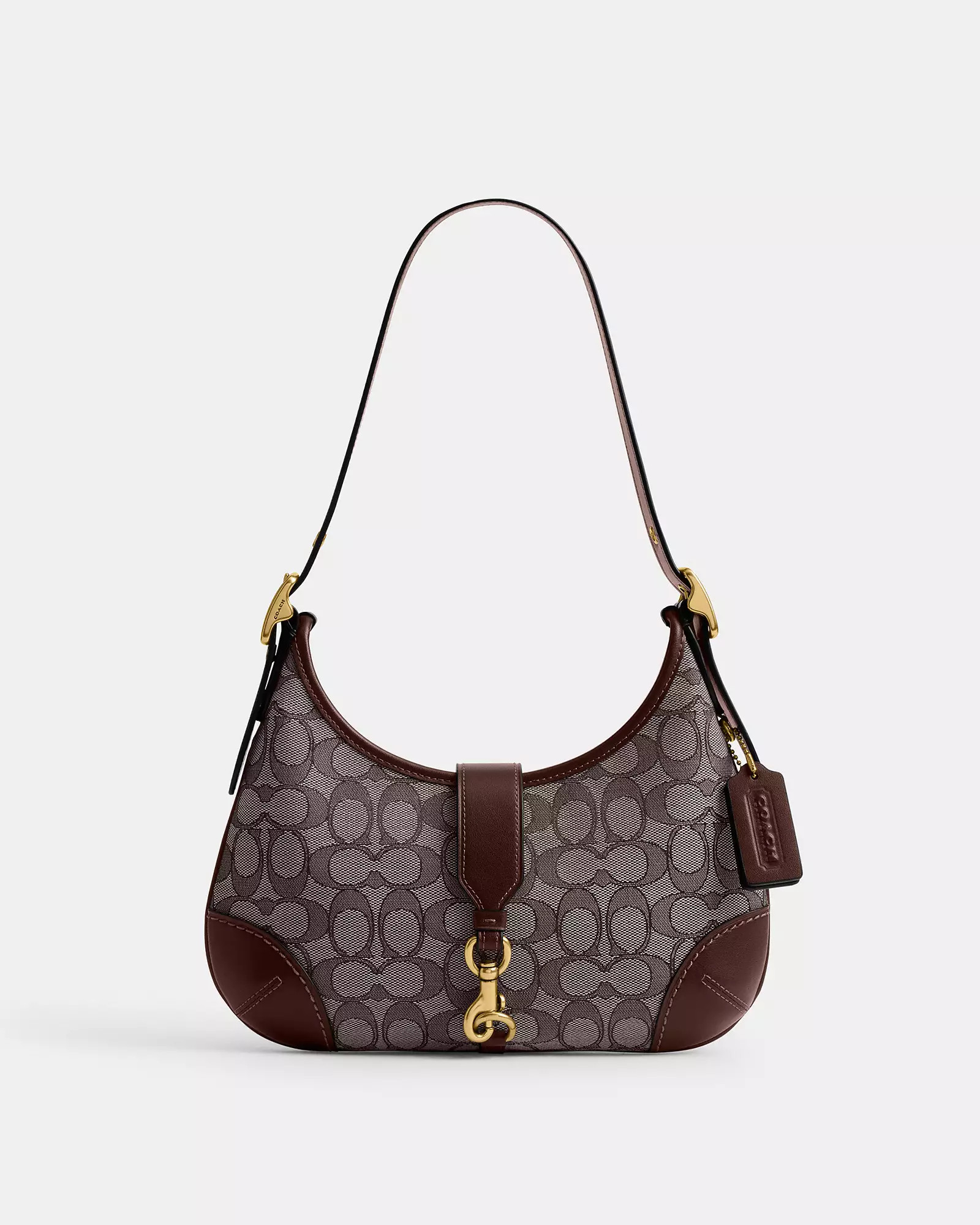 Hamptons Hobo Bag In Signature Jacquard | Coach (US)
