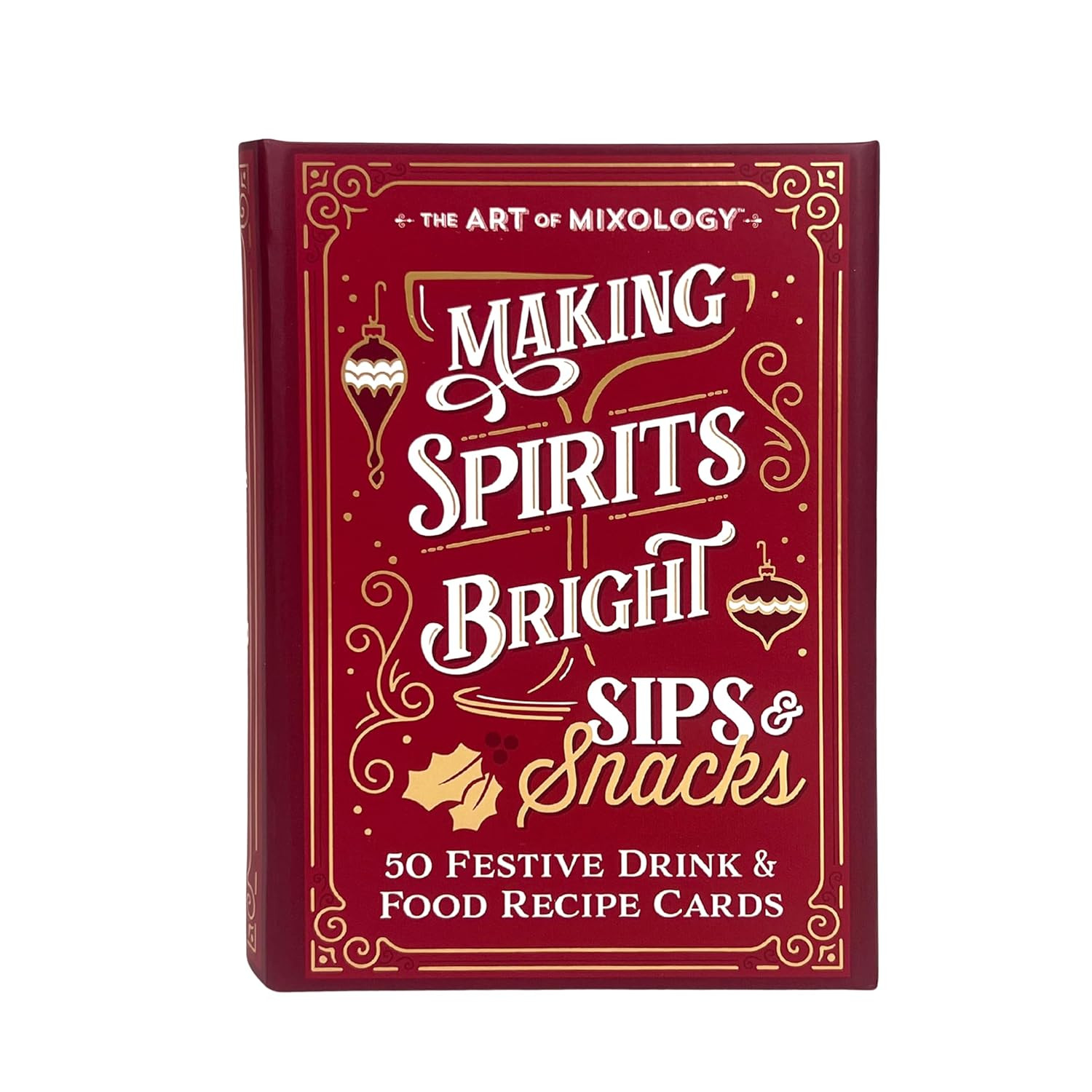 The Art of Mixology™ Making Spirits Bright Sips & Snacks – 50 Holiday Recipe Cards for Cockta... | Amazon (US)