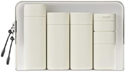 5pcs Travel Cream Dispenser Bottles Set Travel Bottles Toiletry Containers Set, TSA Approved, Tra... | Amazon (US)