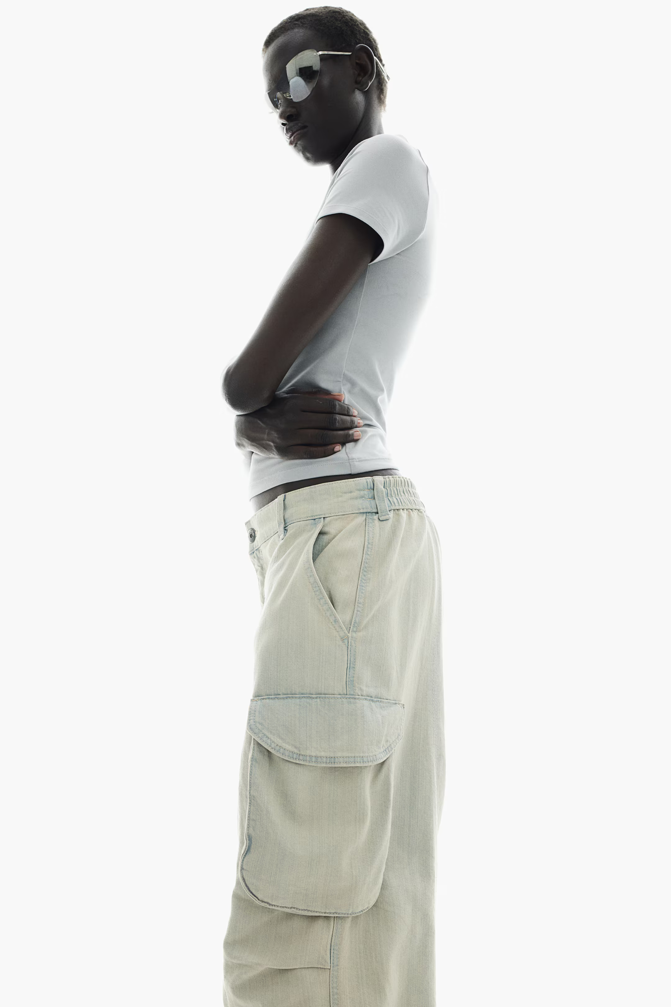 Baggy Low Cargo Jeans | H&M (US + CA)