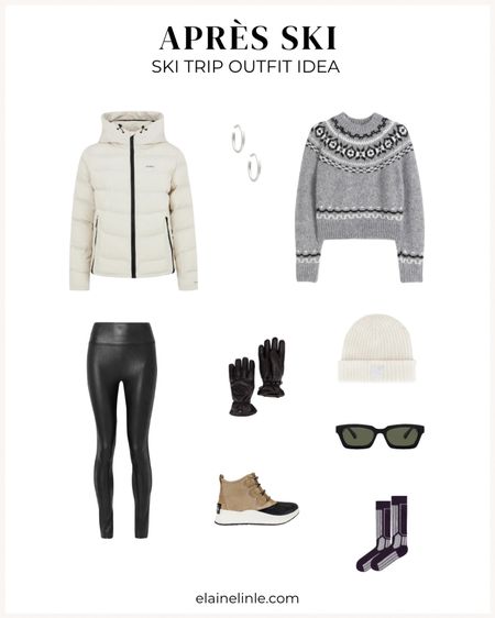 Aprés ski outfit. Winter outfit  

#LTKstyletip