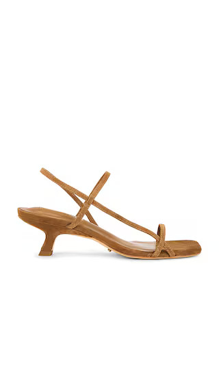 Tiffany Heel in Taupe Suede | Revolve Clothing (Global)