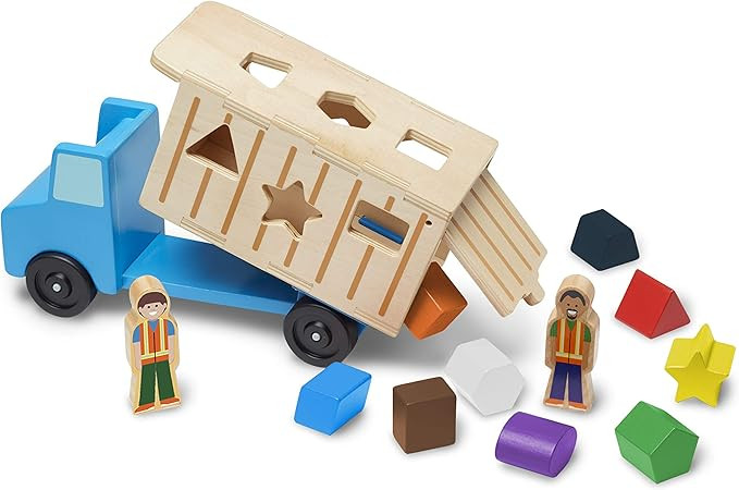 Melissa & Doug Shape-Sorting Dump Truck | Amazon (US)